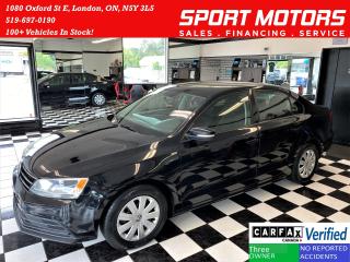 Used 2015 Volkswagen Jetta Trendline+A/C+New Tires+Brakes+Camera+CLEAN CARFAX for sale in London, ON