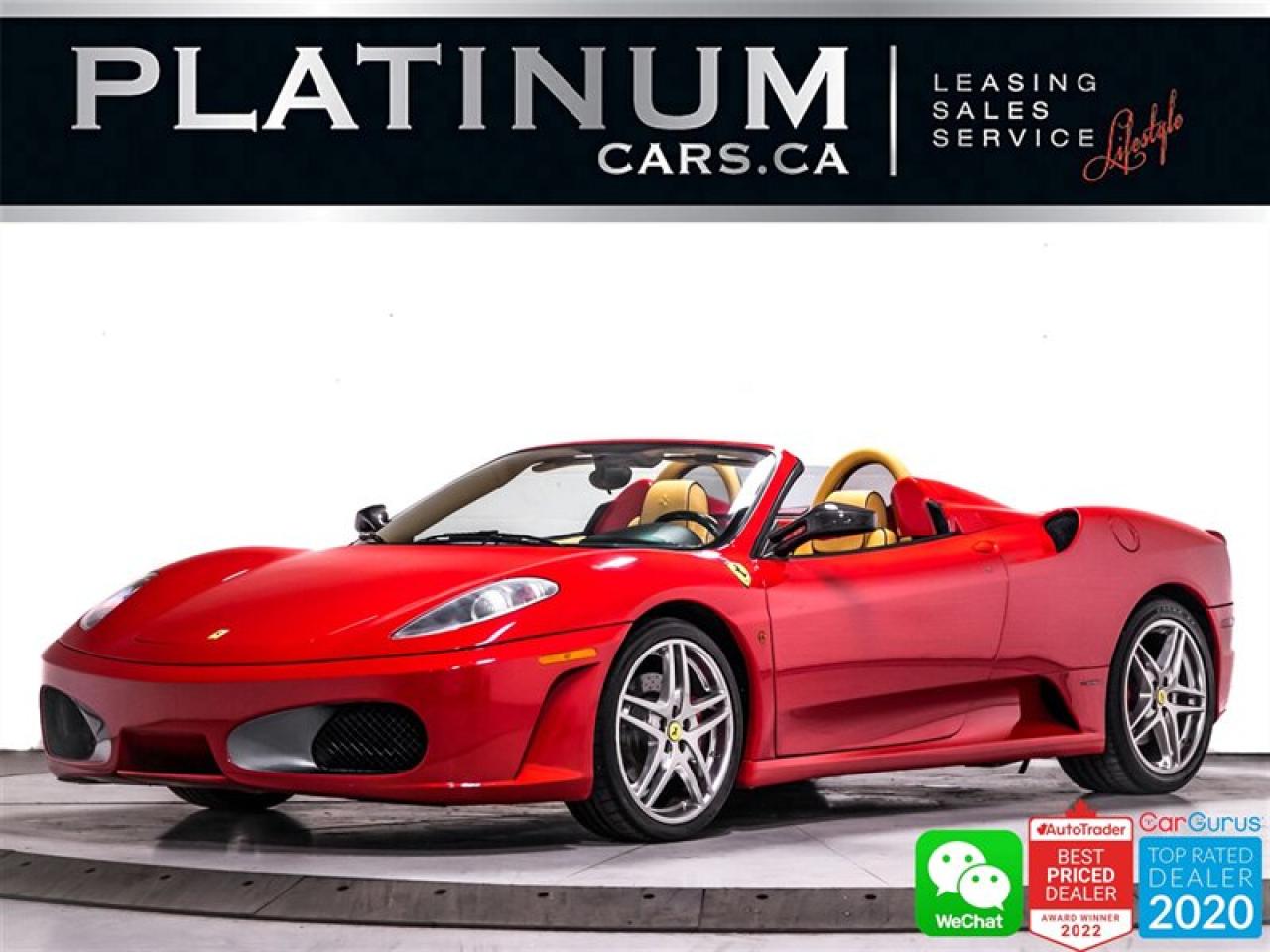 Used 2006 Ferrari F430 F1 Spider, 483HP, F1 GEARBOX, BREMBO, LSD, CARBON for sale in Toronto, ON