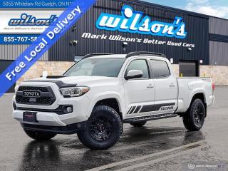 Used 2018 Toyota Tacoma SR5 TRD Sport Double Cab 4x4 - Navigation, Lane Departure, Forward Collision Warning, & Much More! for sale in Guelph, ON