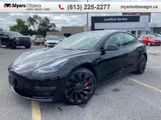 Used 2022 Tesla Model 3 Performance AWD  MODEL 3 PERFORMANCE AWD CLEAN CARFAX for sale in Ottawa, ON