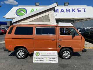 Used 1984 Volkswagen Vanagon WESTFALIA CAMPER 1YR/20KM WRNTY W/3000 PER CLAIM! NEW TIRES, PAINT, BRAKES, TUNE UP ETC. READY TO GO! for sale in Langley, BC