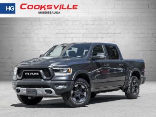 Used 2019 RAM 1500 Rebel, NAV, BACKUP CAM, PANO ROOF, BLK/RED LEATHER for sale in Mississauga, ON