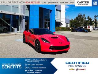 Used 2015 Chevrolet Corvette Stingray NAVIGATION - LEATHER - MEMORY SEAT for sale in North Vancouver, BC