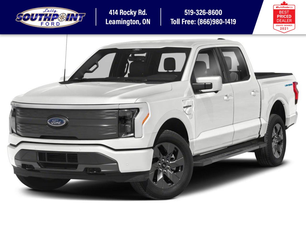 New 2022 Ford F-150 Lightning LARIAT for sale in Leamington, ON