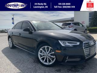 Used 2018 Audi A4 2.0T Progressiv AWD | NAV | SUNROOF | HTD SEATS | HTD STEERING for sale in Leamington, ON
