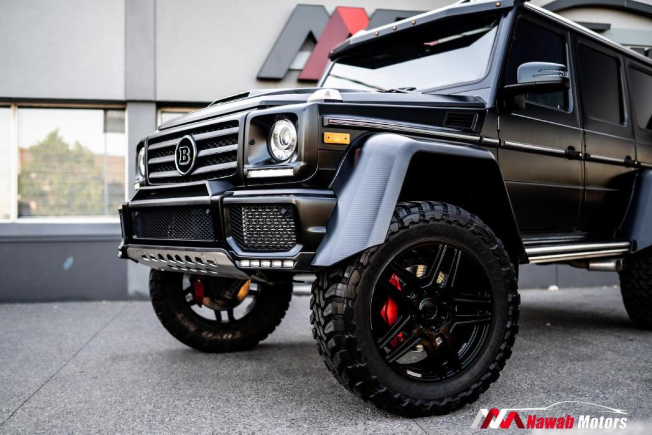 2017 Mercedes-Benz G-Class BRABUS G550 4x4 SQUARED|4.0L V8|CARBON FIBRE INTERIOR|ALLOYS Photo2