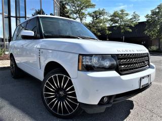 Used 2012 Land Rover Range Rover SC AUTOBIOGRAPHY|V8|SUNROOF|ALLOYS|HEATED SEATS|LEATHER PKG| for sale in Brampton, ON