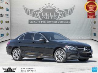 Used 2016 Mercedes-Benz C-Class C 300, NoAccident, AWD, BackUpCam, Navi, Pano, B.Spot, AttentionAsst for sale in Toronto, ON