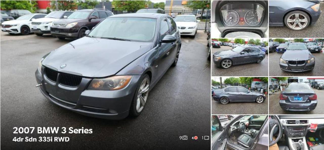 Used 2007 BMW 3 Series 335i-> 100% APPROVED FINANCING for sale in Toronto, ON