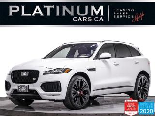 Used 2019 Jaguar F-PACE S, 380HP, AWD, SUPERCHARGED, NAV, PANO, MERIDIAN for sale in Toronto, ON