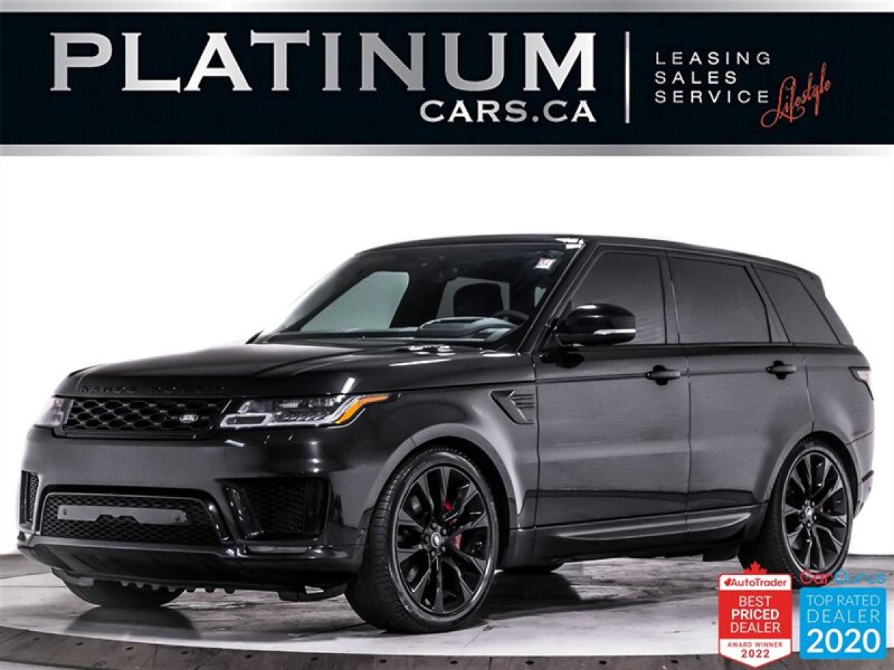 Used 2020 Land Rover Range Rover Sport HST P400 MHEV, BLACKOUT PKG, NAV, MERIDIAN, HUD for sale in Toronto, ON