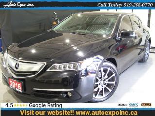 Used 2015 Acura TLX Elite,Auto,A/C,AWD,Bluetoot,GPS,Sunroof,Certified for sale in Kitchener, ON