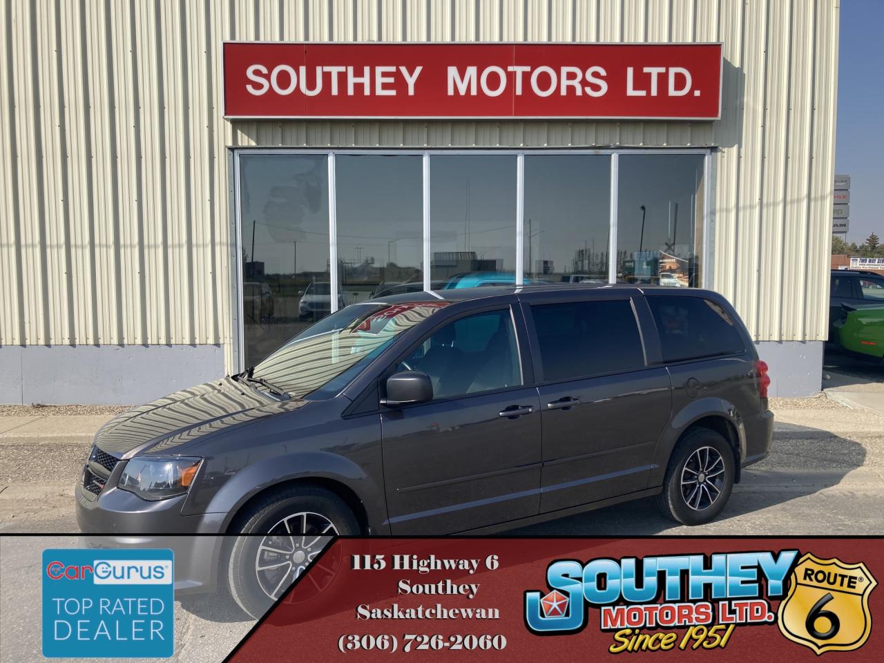 Used 2017 Dodge Grand Caravan CVP/SXT for sale in Southey, SK