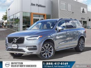 Used 2018 Volvo XC90 T5 Momentum - NO ACCIDENTS - 1.99% for sale in North Vancouver, BC