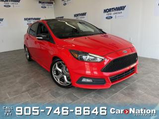 Used 2016 Ford Focus ST | RECARO LEATHER SEATS | 6 SPEED M/T | REAR CAM for sale in Brantford, ON