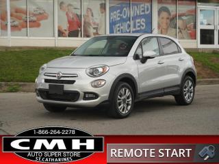 Used 2016 Fiat 500 X Sport  BLUETOOTH S/W-AUDIO REM-START 17-AL for sale in St. Catharines, ON