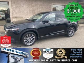 Used 2021 Mazda CX-9 GS-L* AWD/Leather Interior/Sunroof/Only 19,000 km for sale in Winnipeg, MB