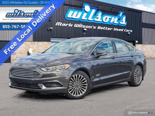 Used 2018 Ford Fusion Energi SE Luxury - Navigation, Leather, Heated + Memory Seats, Remote + Push Button Start, & More! for sale in Guelph, ON