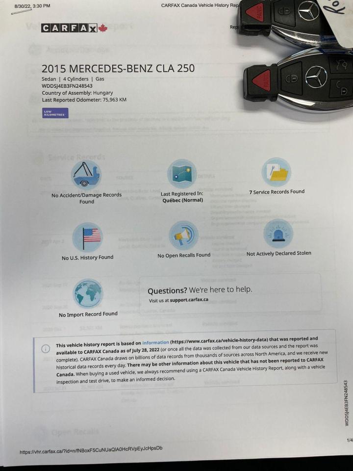 2015 Mercedes-Benz CLA-Class 4DR COUPE NAVIGATION BLUETOOTH NEW TIRES NO ACCIDE - Photo #15