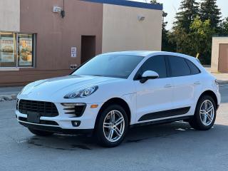Used 2017 Porsche Macan (4cyl Turbo)Red Leather/Navigation/Pano Sunro for sale in North York, ON