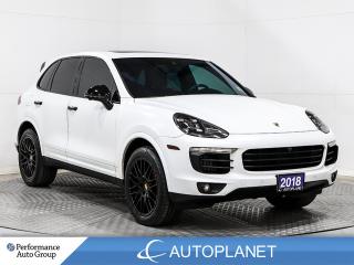 Used 2018 Porsche Cayenne S AWD, 360 Cam, Navi, Back Up Cam, Red Interior! for sale in Brampton, ON