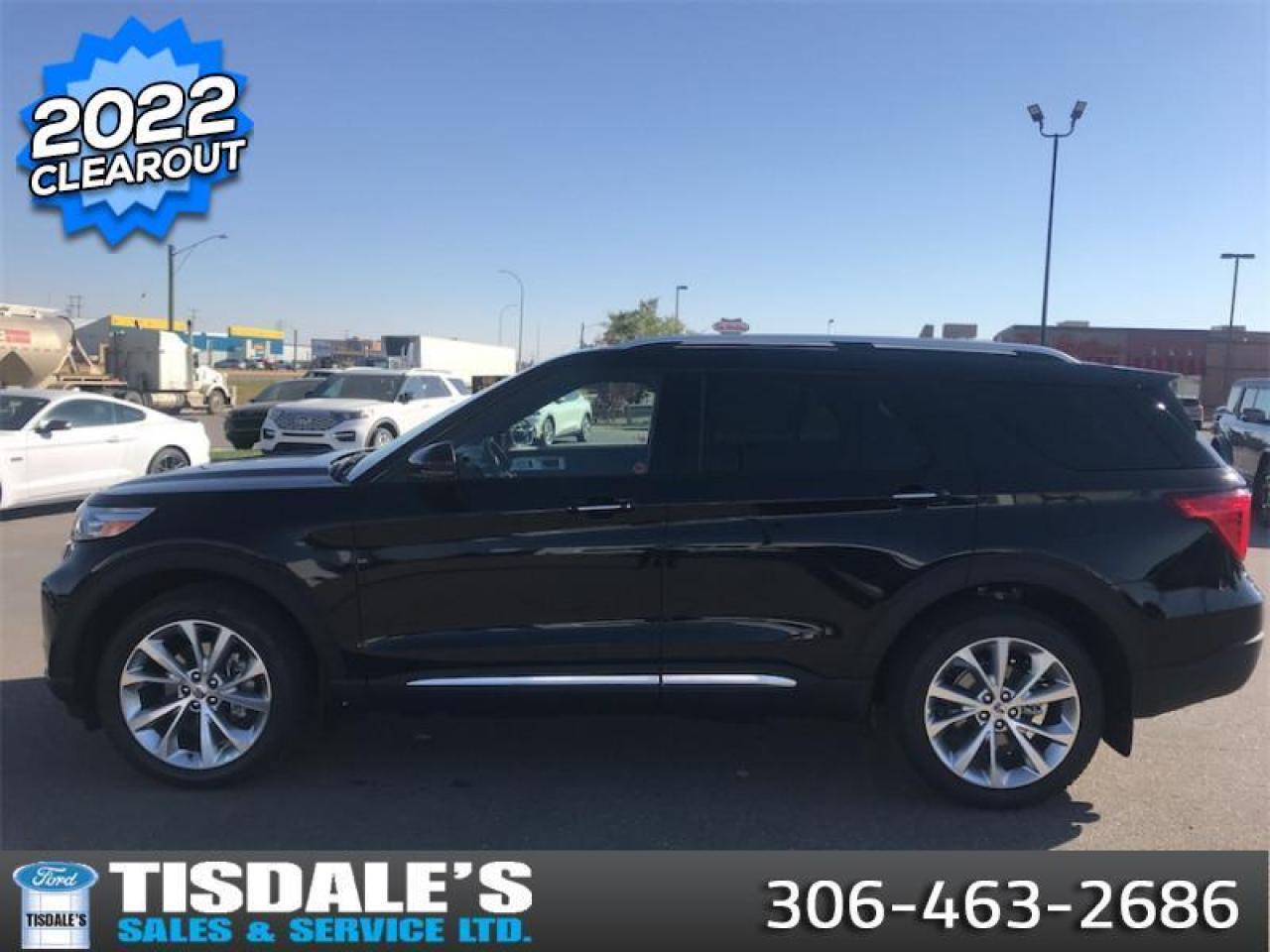 2022 Ford Explorer Platinum  - Leather Seats - Power Liftgate