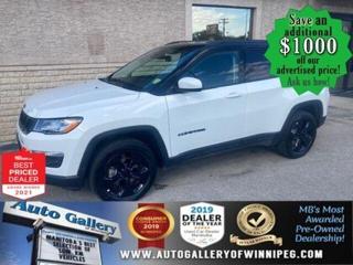 Used 2021 Jeep Compass Altitude* 4x4/Apple/Google/Heated Seats/SXM for sale in Winnipeg, MB