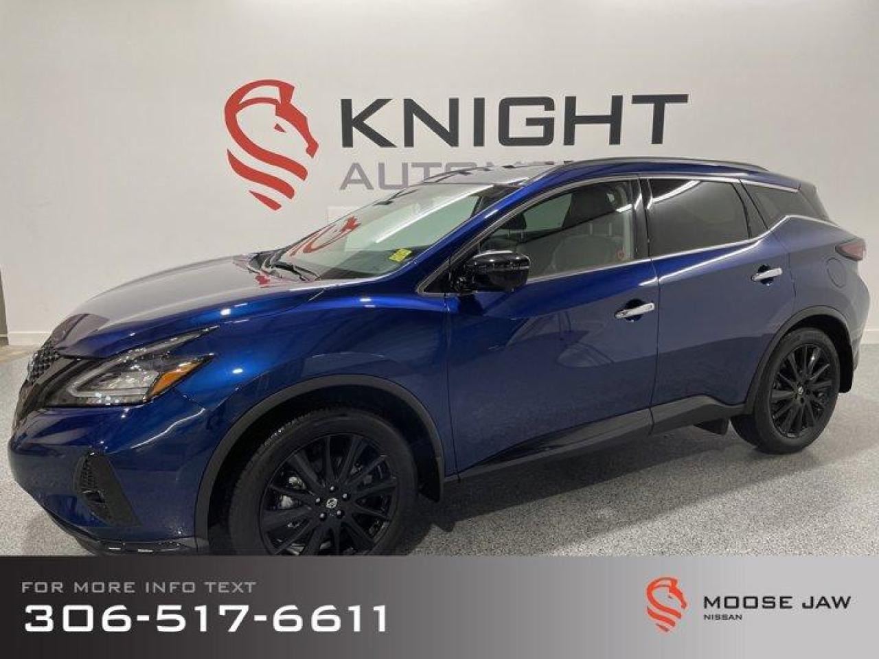 New 2022 Nissan Murano Midnight Edition | Heated Seats | Pano Roof | Hands-Free Liftgate for sale in Moose Jaw, SK