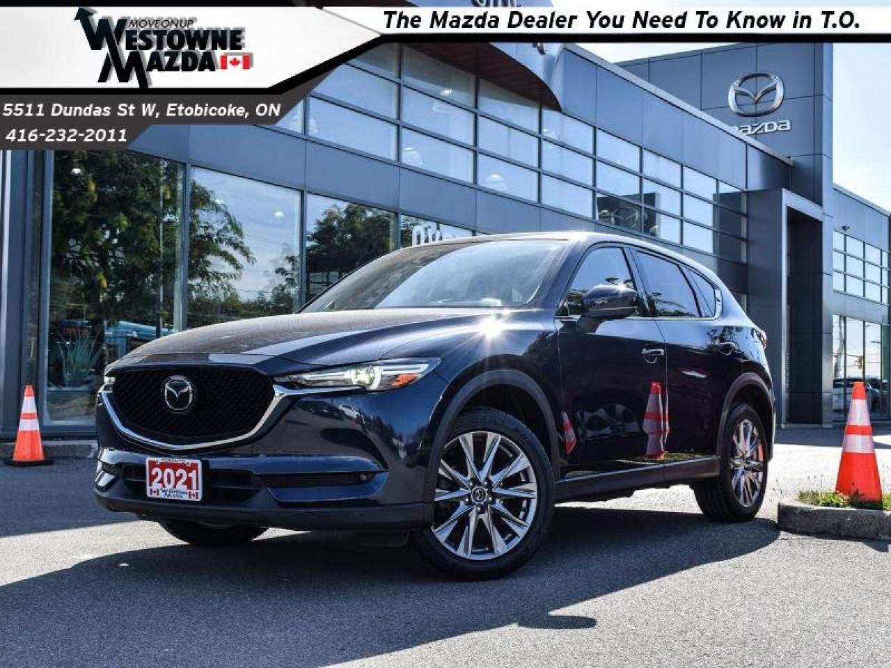 Used 2021 Mazda CX-5 GT  - Head-up Display -  Navigation for sale in Toronto, ON