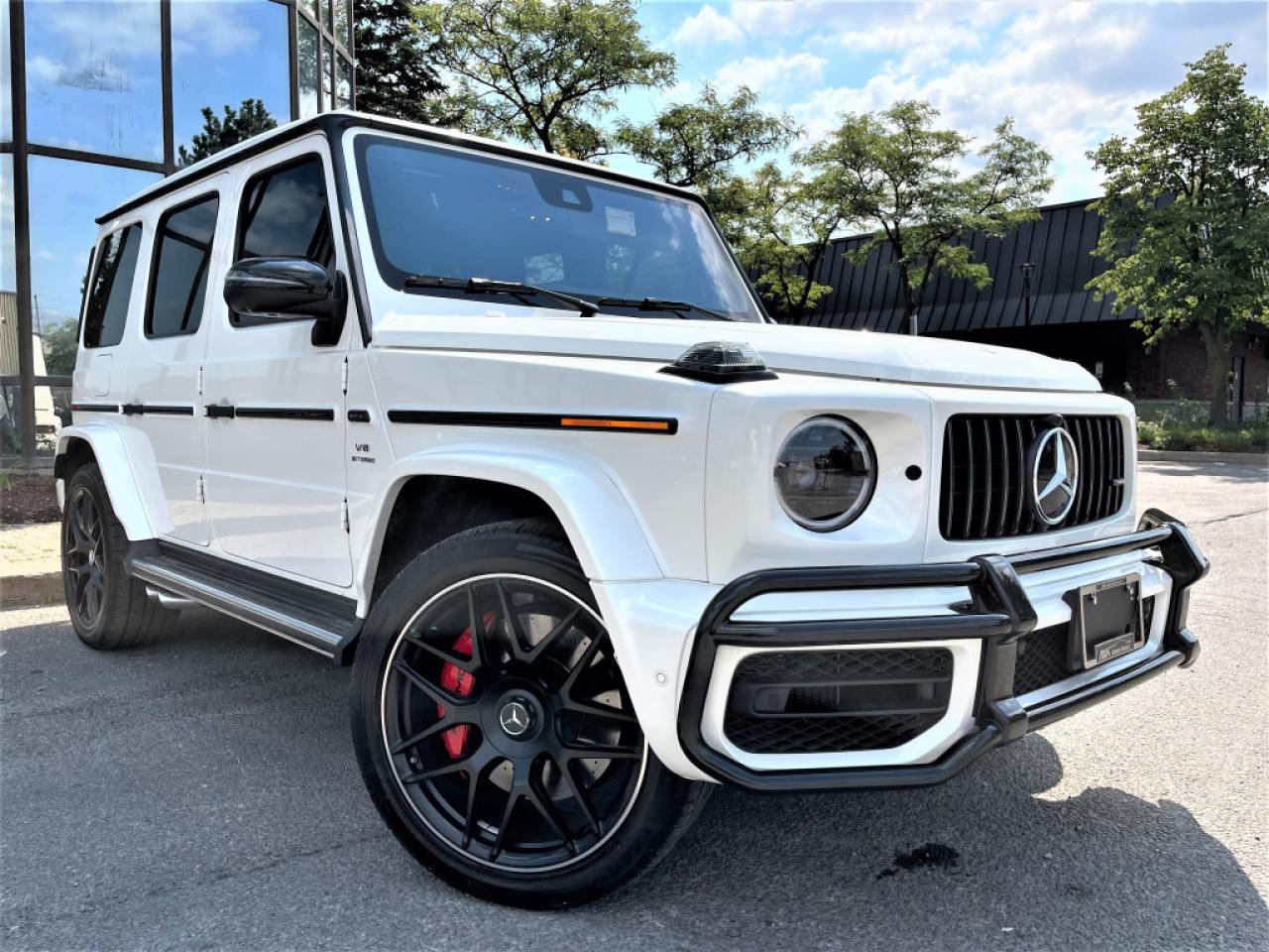 Used 2020 Mercedes-Benz G-Class AMG G63 4MATIC|V8|SUNROOF|DIGITAL CLUSTER|RED LEATHER|SPORTS for sale in Brampton, ON