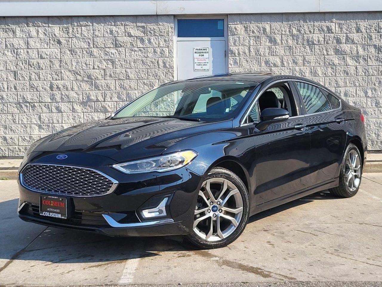 Used 2020 Ford Fusion Hybrid TITANIUM-HYBRID-LEATHER-SUNROOF-CARPLAY-LOADED for sale in Toronto, ON
