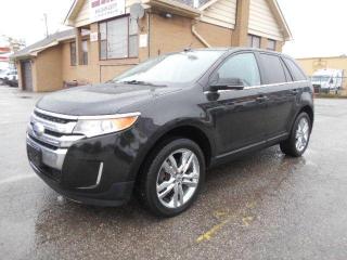 Used 2013 Ford Edge LIMITED 3.5L V6 Loaded Leather Panoramic Roof GPS for sale in Rexdale, ON