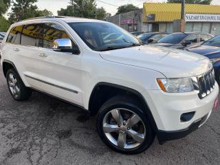 Used 2012 Jeep Grand Cherokee Overland/NAVI/CAMERA/LEATHER/ROOF/P.SEATS/ALLOYS for sale in Scarborough, ON