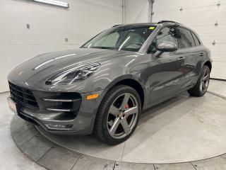 Used 2017 Porsche Macan Turbo | 400HP | PANOROOF | LEATHER | NAV | BOSE for sale in Ottawa, ON