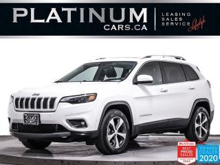 Used 2019 Jeep Cherokee 4X4 Limited, NAV, UCONNECT, CARPLAY, CAM, LEATHER for sale in Toronto, ON