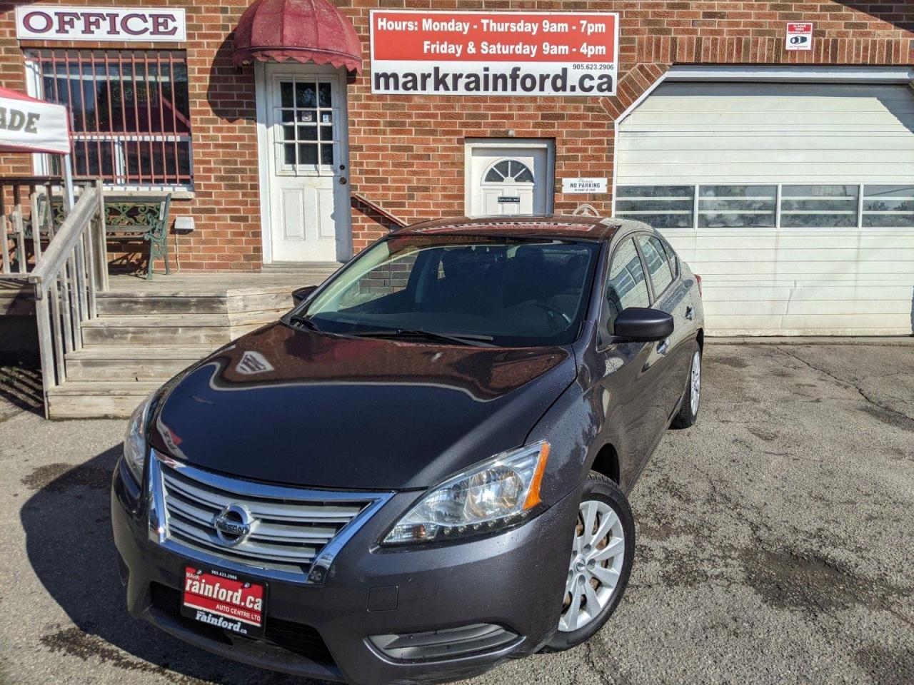 2015 Nissan Sentra S Cloth seats Keyless entry AM/FM A/C CD Player