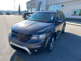 Used 2017 Dodge Journey CROSSROAD,LEATHER,SUNROOF,ONE OWNER for sale in Slave Lake, AB
