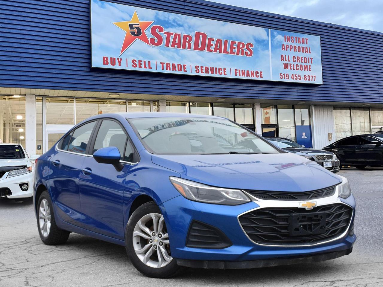 Used 2019 Chevrolet Cruze REM START H-SEATS R-CAM MINT WE FINANCE ALL CREDIT for sale in London, ON