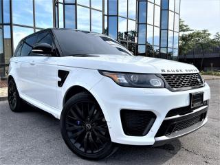 Used 2016 Land Rover Range Rover Sport SVR|V8 SUPERCHERGED|AIR SUSPENSION|ALLOYS|PANORAMIC|AWD for sale in Brampton, ON