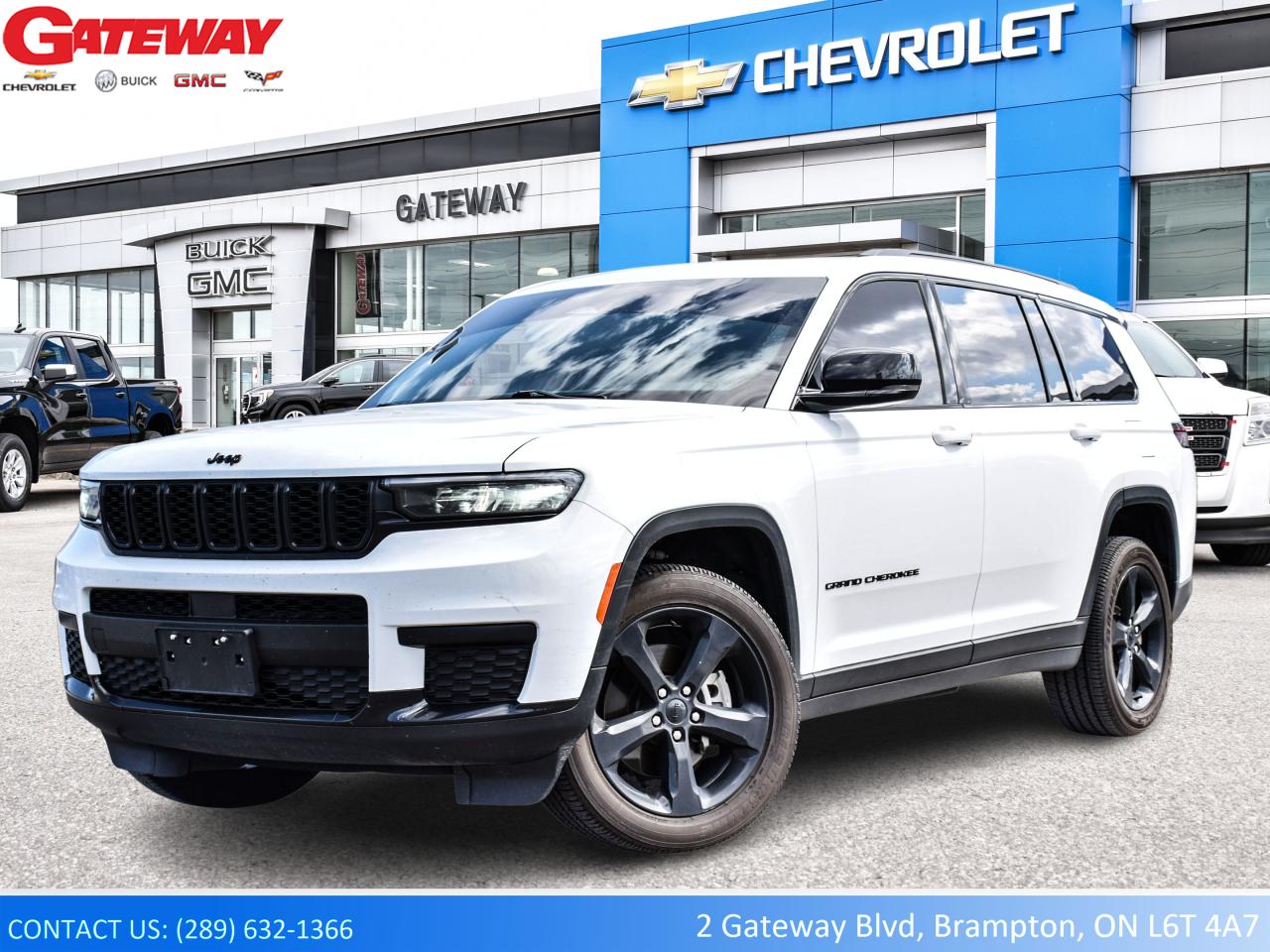 Used 2021 Jeep Grand Cherokee L Altitude / PANO ROOF / NAVI / 8 PASSENGER / 4X4 for sale in Brampton, ON