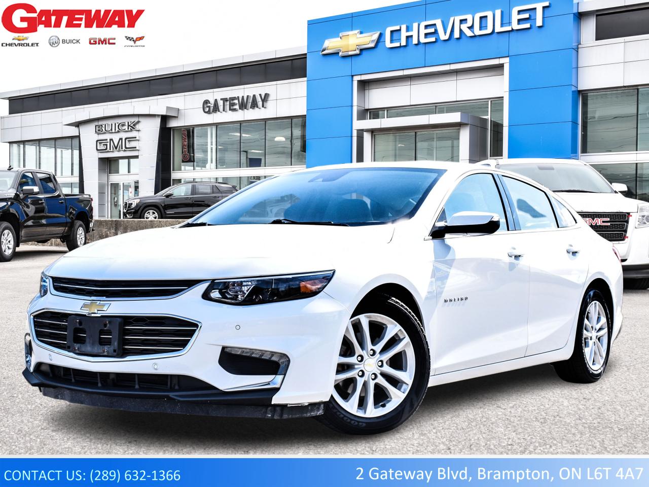 Used 2018 Chevrolet Malibu Hybrid / Blind zone  /Rear Camera / for sale in Brampton, ON