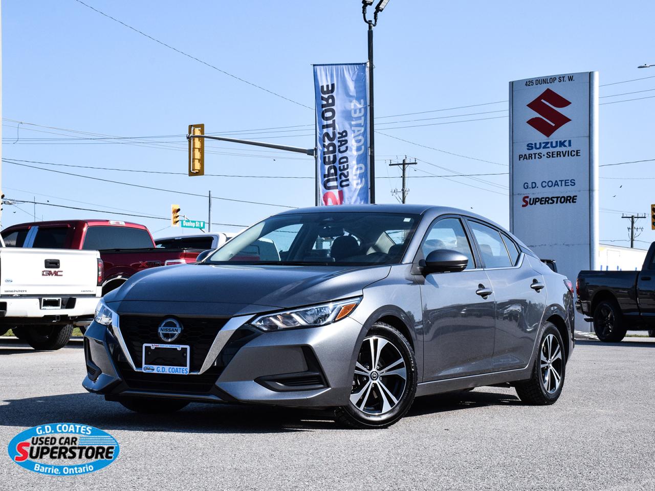 Used 2020 Nissan Sentra SV ~Heated Seats ~Backup Camera ~Bluetooth ~Alloys for sale in Barrie, ON
