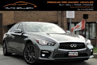 Used 2016 Infiniti Q50 S RED SPORT 400 AWD 3.0T for sale in Toronto, ON