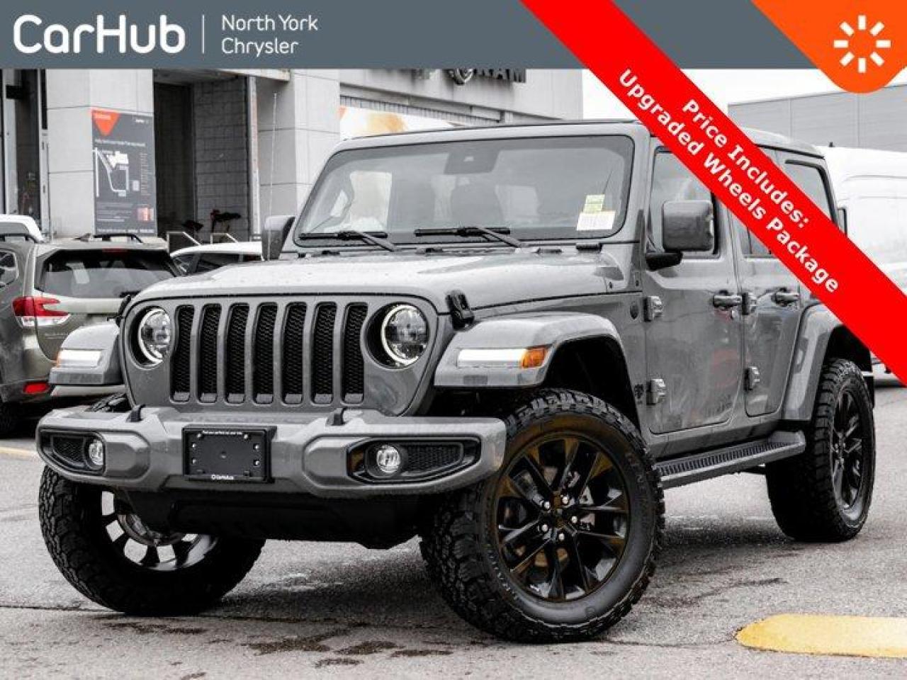 New 2023 Jeep Wrangler High Altitude 4 Door Skyroof Adv Safety Heated Leather Navigation for sale in Thornhill, ON