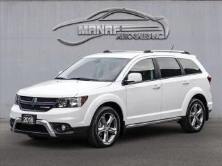 Used 2018 Dodge Journey Crossroad AWD Navigation Remote Starter Rear Cam for sale in Concord, ON