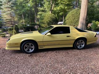 <p>1</p><p>SERIOUS INQUIRES ONLY   Do Not Waste My Time     NO  LOW BALLERS</p><p>1985 Camaro IROC/Z28 First Year For The IROC, Purchased New from Golden Mile Chev Olds Ltd.Scarborough ON.  Production Plant: Norwood, OH Shipping Date: June 11, 1985, Only 822 with the very RARE  LB9,305 CID 215HP Tuned Port V8 (note 350 CID, T Roof,  5 speed was not available in the first year 1985 with LB9 ) This IROC was ordered with every GM option available! All Original SURVIVOR Vehicles. Stored in Climatized Garage Its Whole Life !!!! This is the First Time I have Put this vehicle up for sale !! SERIOUS INQUIRIES ONLY !!!  NO TEST PILOTS !!!!!!!!    Serious. Calls only !!!!!!!</p><p> </p>