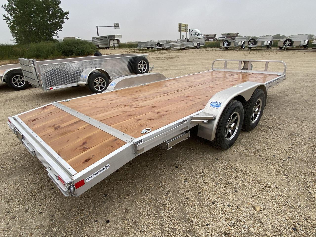 Image - 2022 Stronghaul Trailer 16' + 2' Car Hauler
