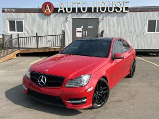 Used 2012 Mercedes-Benz C-Class C 350 NAVIGATION, BACKUP CAMERA, PANORAMIC ROOF, HEATED LEATHER SEATS for sale in Calgary, AB