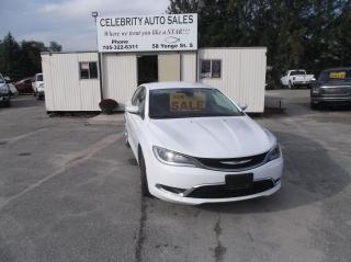 Used 2015 Chrysler 200 Limited for sale in Elmvale, ON