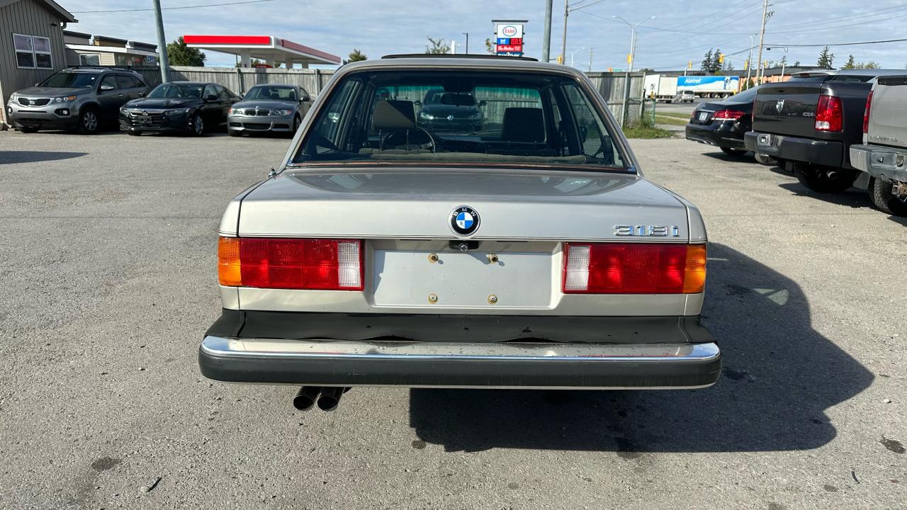 1985 BMW 318 *SEDAN*E30*MANUAL*VERY CLEAN*RUST FREE*RARE* - Photo #4